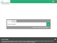 Tablet Screenshot of immobilcostantino.com